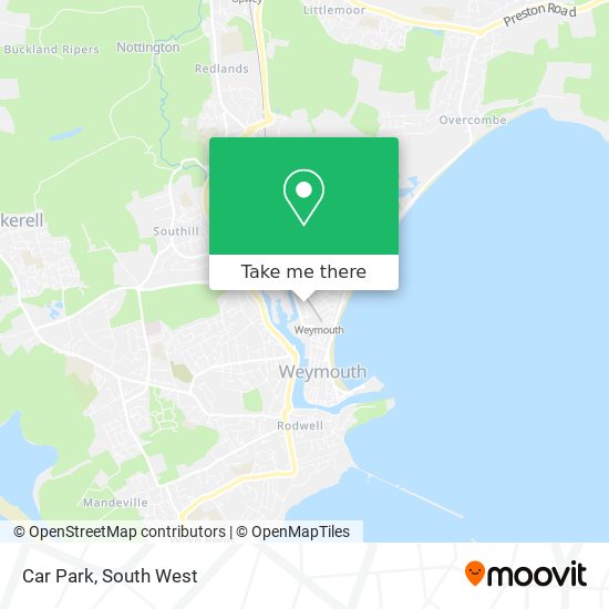 How to get to Car Park in Weymouth And Portland by Train or Bus?