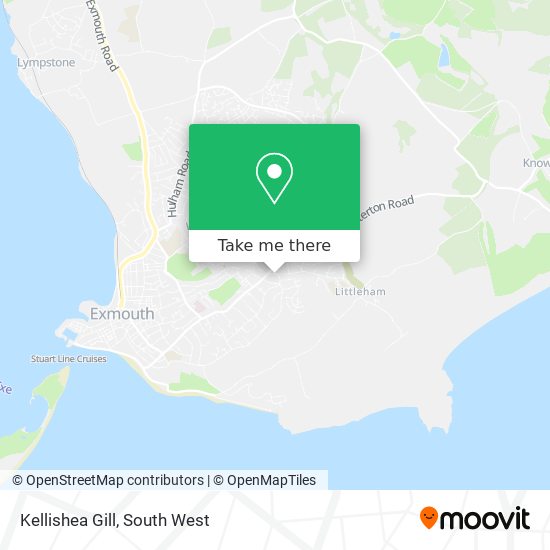 Kellishea Gill map