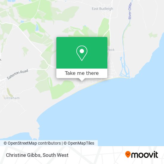Christine Gibbs map