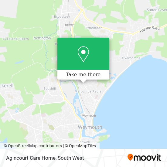Agincourt Care Home map