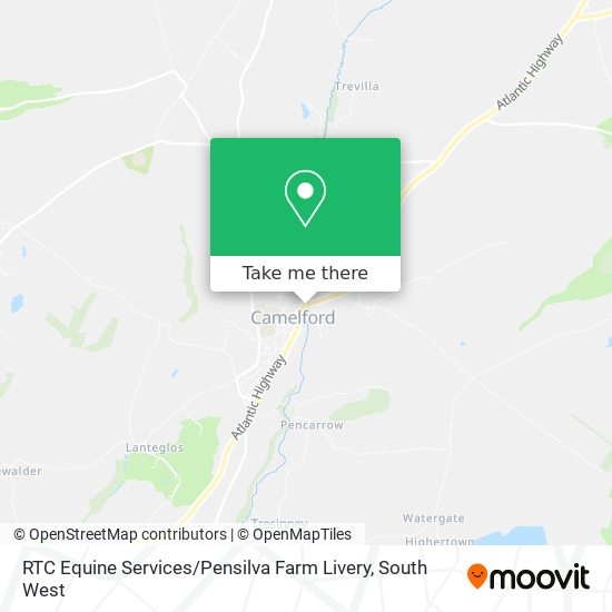 RTC Equine Services / Pensilva Farm Livery map