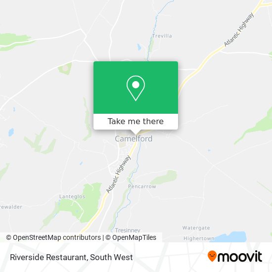 Riverside Restaurant map