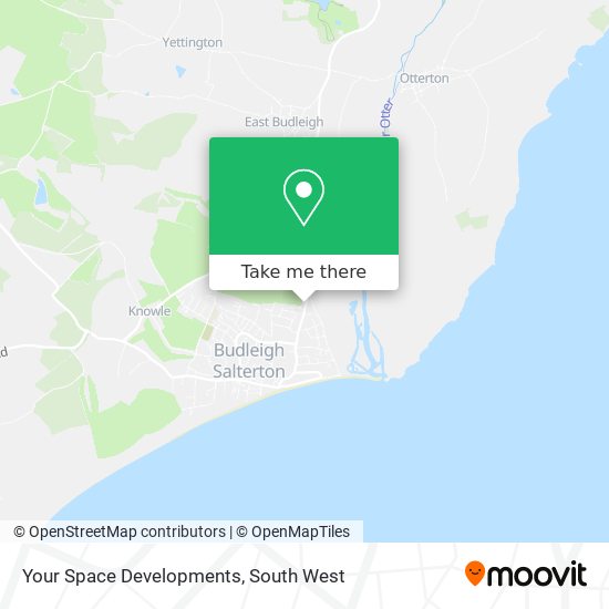 Your Space Developments map