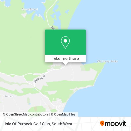 Isle Of Purbeck Golf Club map