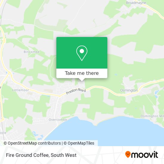 Fire Ground Coffee map