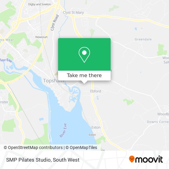 SMP Pilates Studio map