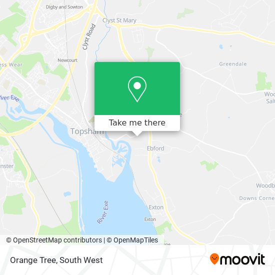 Orange Tree map
