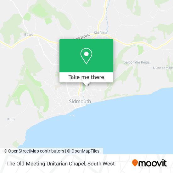 The Old Meeting Unitarian Chapel map