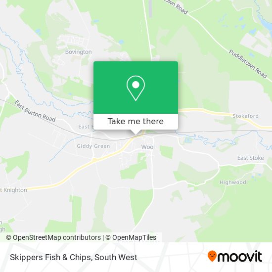 Skippers Fish & Chips map