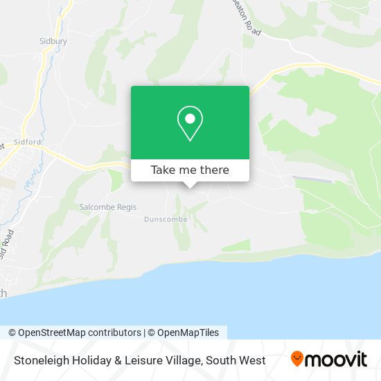 Stoneleigh Holiday & Leisure Village map