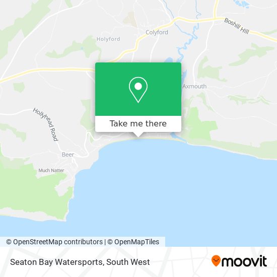 Seaton Bay Watersports map