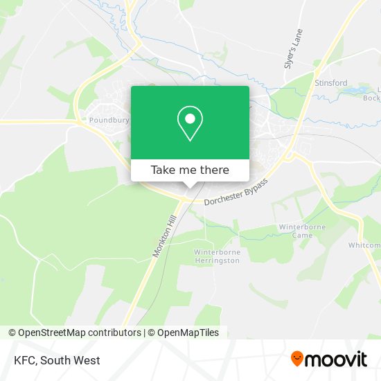 KFC map