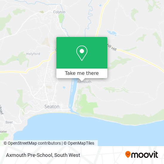 Axmouth Pre-School map