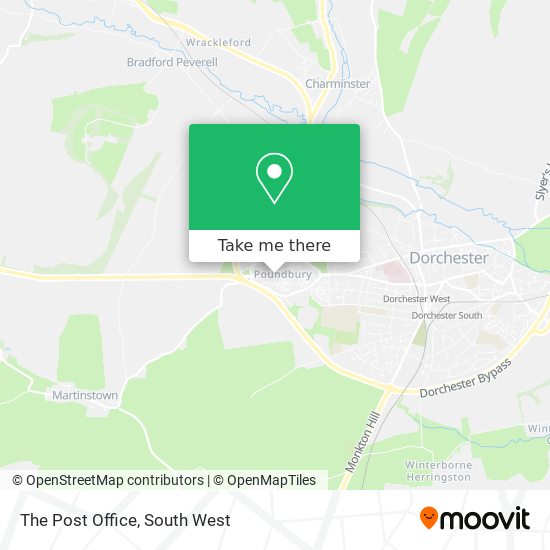 The Post Office map