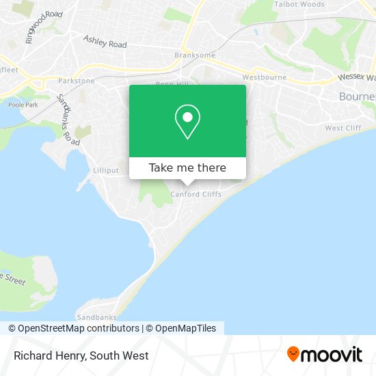 Richard Henry map