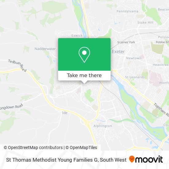 St Thomas Methodist Young Families G map