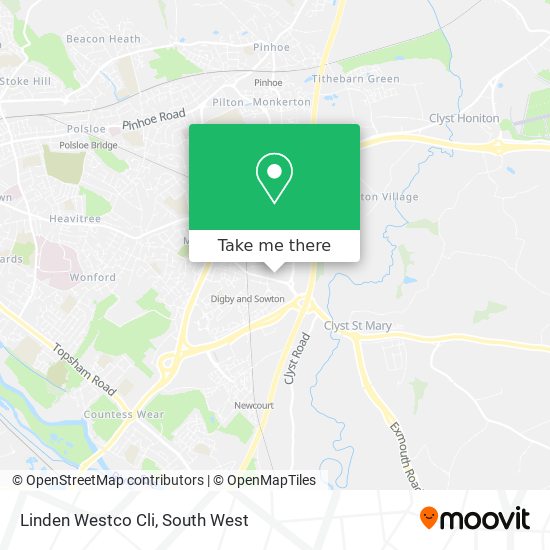 Linden Westco Cli map