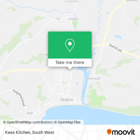 Kees Kitchen map