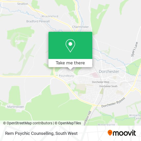 Rem Psychic Counselling map