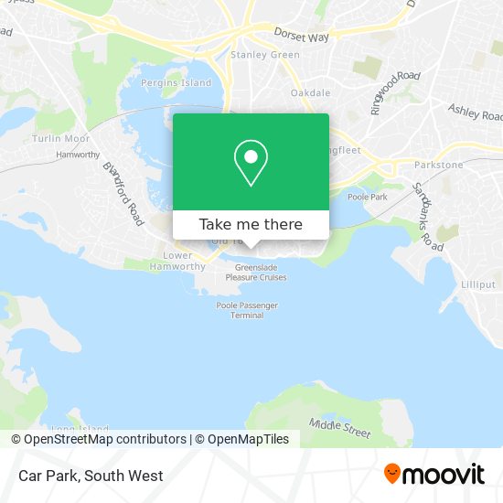 How to get to Car Park in Poole by Bus or Train?