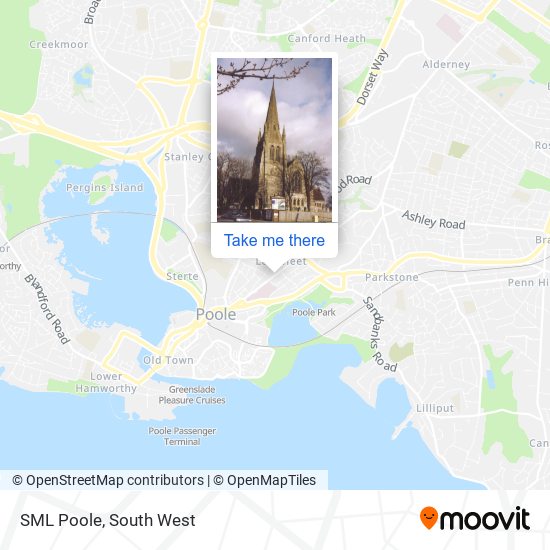 SML Poole map