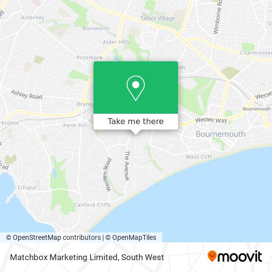 Matchbox Marketing Limited map