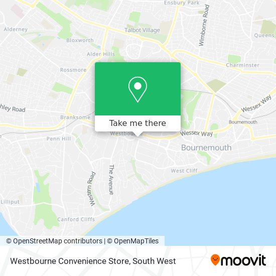 Westbourne Convenience Store map