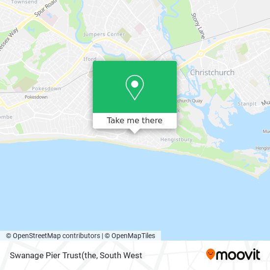 Swanage Pier Trust map