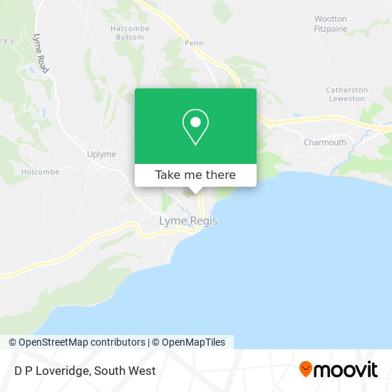 D P Loveridge map