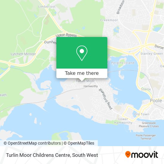 Turlin Moor Childrens Centre map
