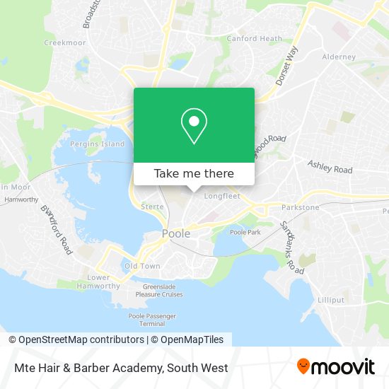 Mte Hair & Barber Academy map