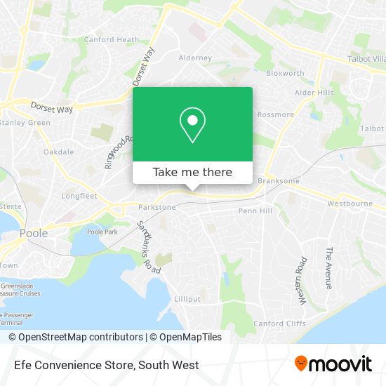 Efe Convenience Store map