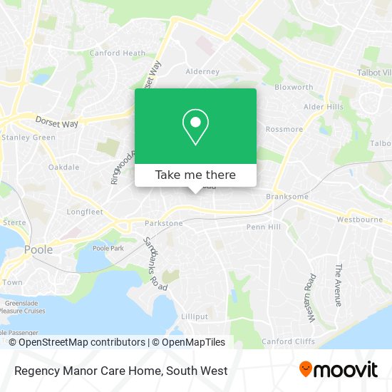 Regency Manor Care Home map