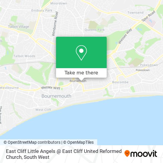 East Cliff Little Angels @ East Cliff United Reformed Church map