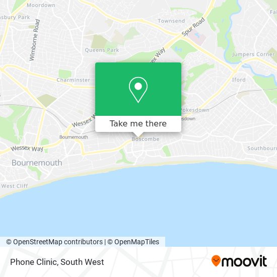 Phone Clinic map
