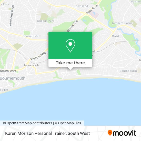 Karen Morison Personal Trainer map