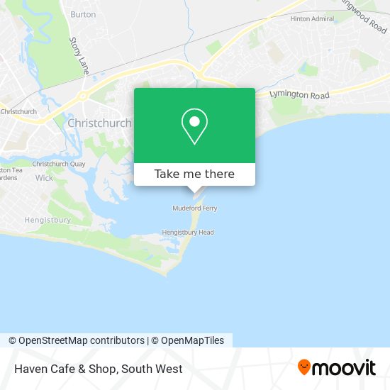 Haven Cafe & Shop map