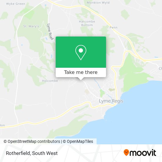 Rotherfield map