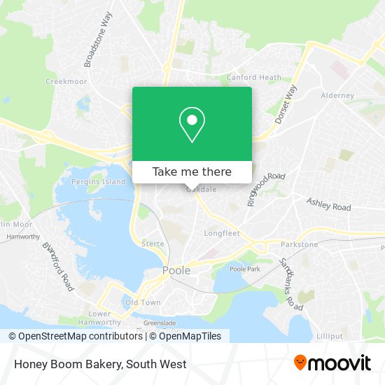 Honey Boom Bakery map