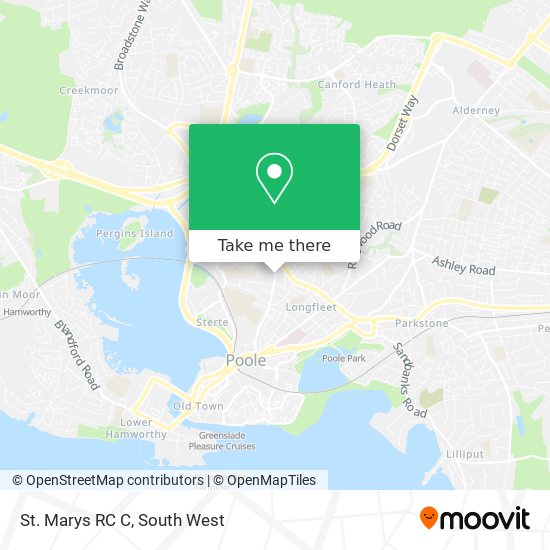 St. Marys RC C map
