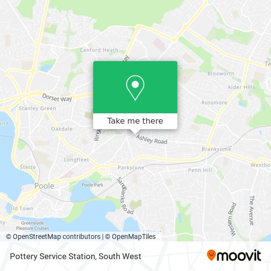 Pottery Service Station map