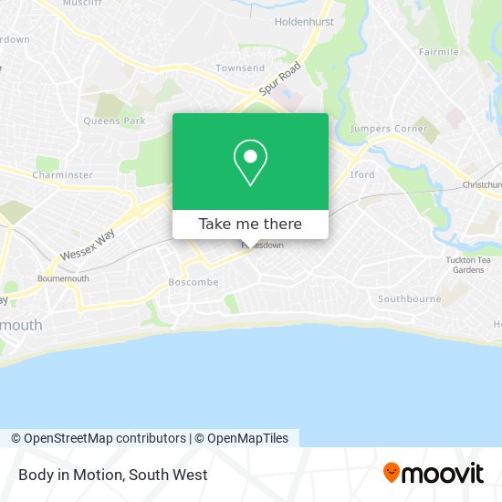Body in Motion map