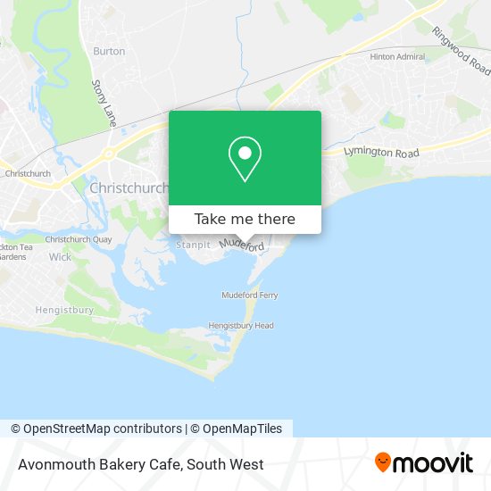 Avonmouth Bakery Cafe map