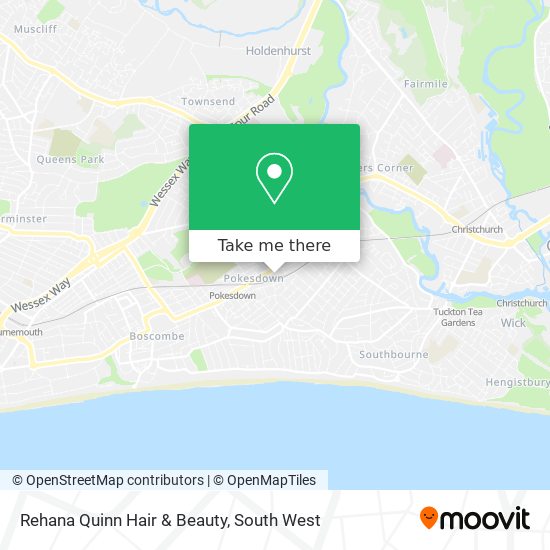 Rehana Quinn Hair & Beauty map