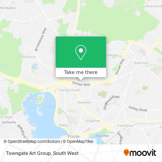 Towngate Art Group map