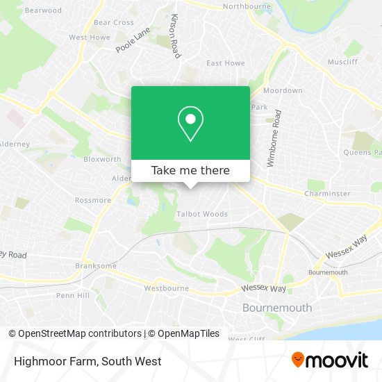 Highmoor Farm map
