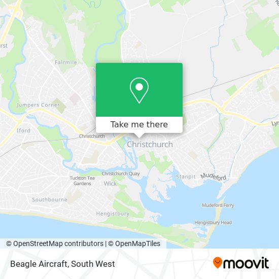 Beagle Aircraft map