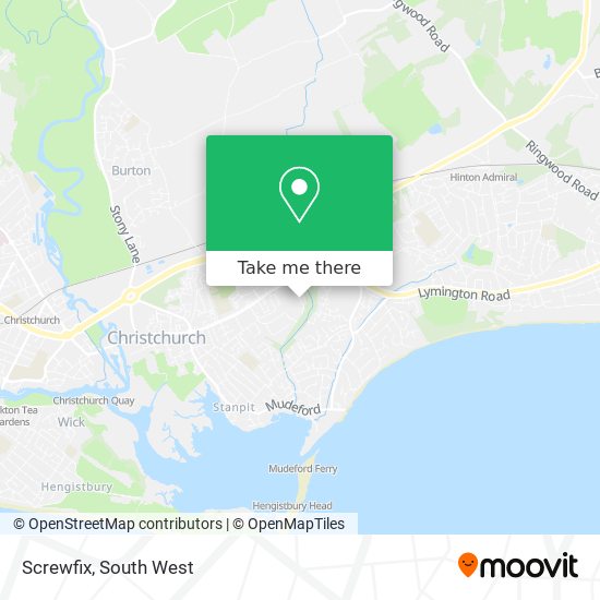 Screwfix map