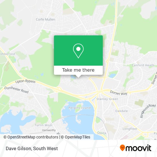 Dave Gilson map