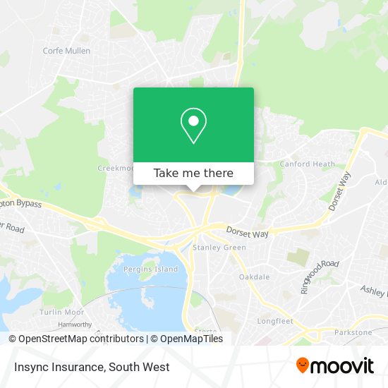 Insync Insurance map